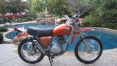 1972 Honda SL125 K1 Special Silver Metallic