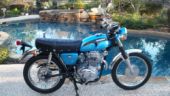 1970 Honda CL175 K4 Candy Topaz Orange