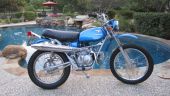 Honda SL90 Candytone Blue